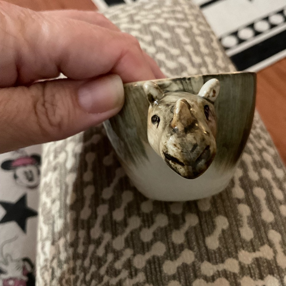 Animal Handle Ceramic‎ espresso Set - Picture 7 of 7